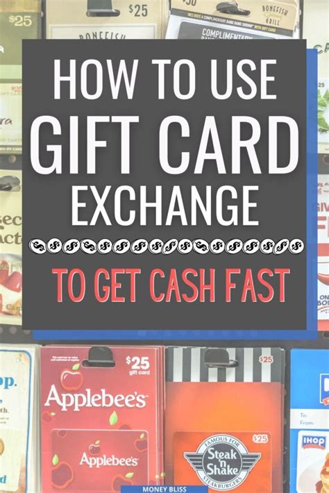 gift card exchange for cash.